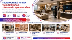 Xu hướng decor showroom hiện đại năm 2026