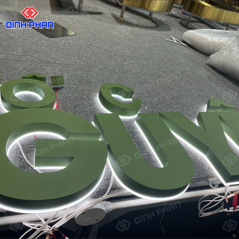 Bảng hiệu chữ nổi - Ảnh 10