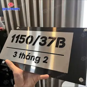 Bảng hiệu inox