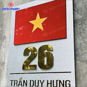 Bảng hiệu inox