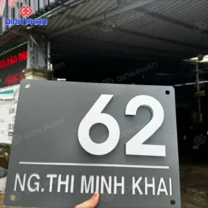 Bảng hiệu inox