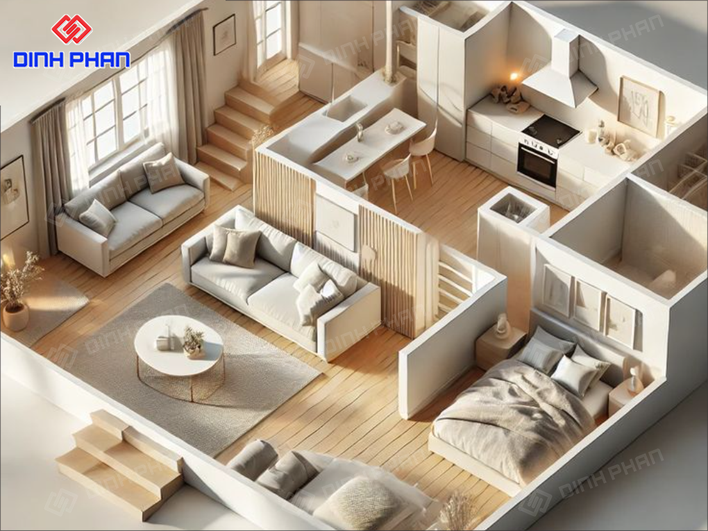 Gia công nội thất BMT chuyên thi công nội thất theo yêu cầu