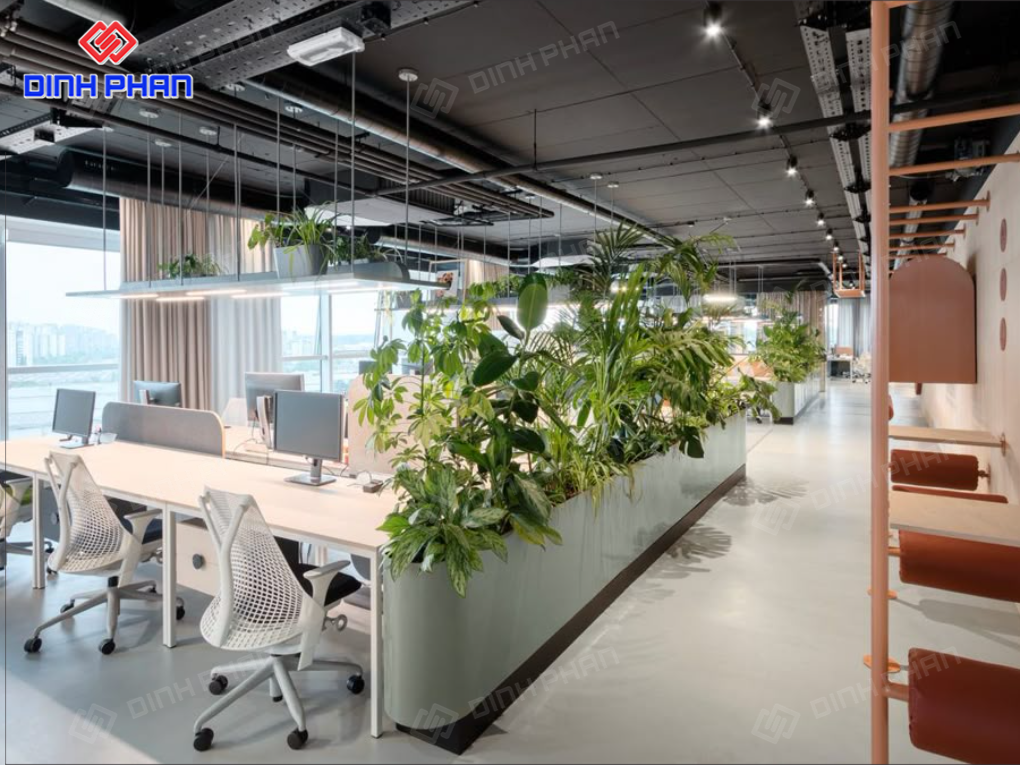 Xu hướng thiết kế nội thất văn phòng BMT được doanh nghiệp ưa chuộng