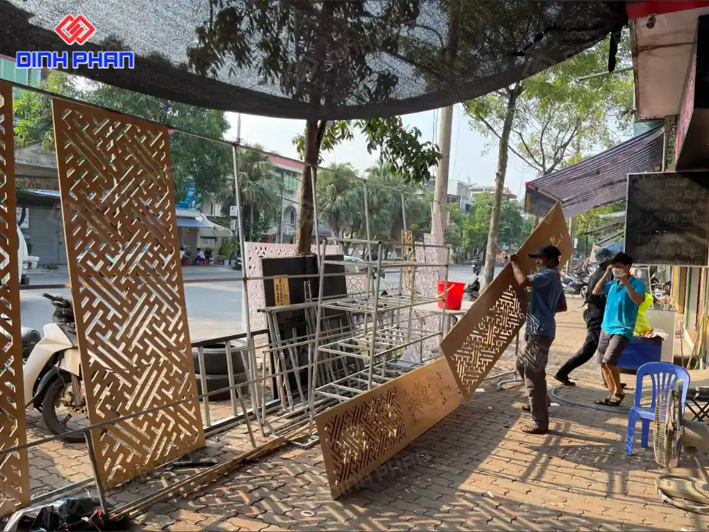 CNC MDF BMT bền đẹp, gia công tinh gọn và thẩm mỹ