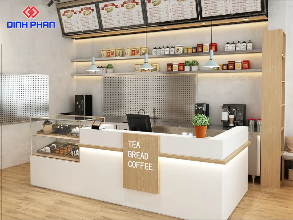 Đóng quầy bar BMT giúp không gian gọn đẹp và nổi bật hơn