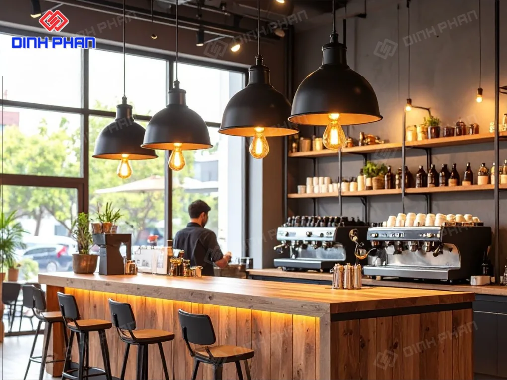 Đóng quầy bar BMT giúp không gian gọn đẹp và nổi bật hơn