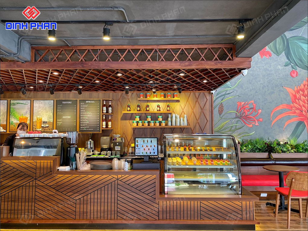 Đóng quầy bar BMT giúp không gian gọn đẹp và nổi bật hơn
