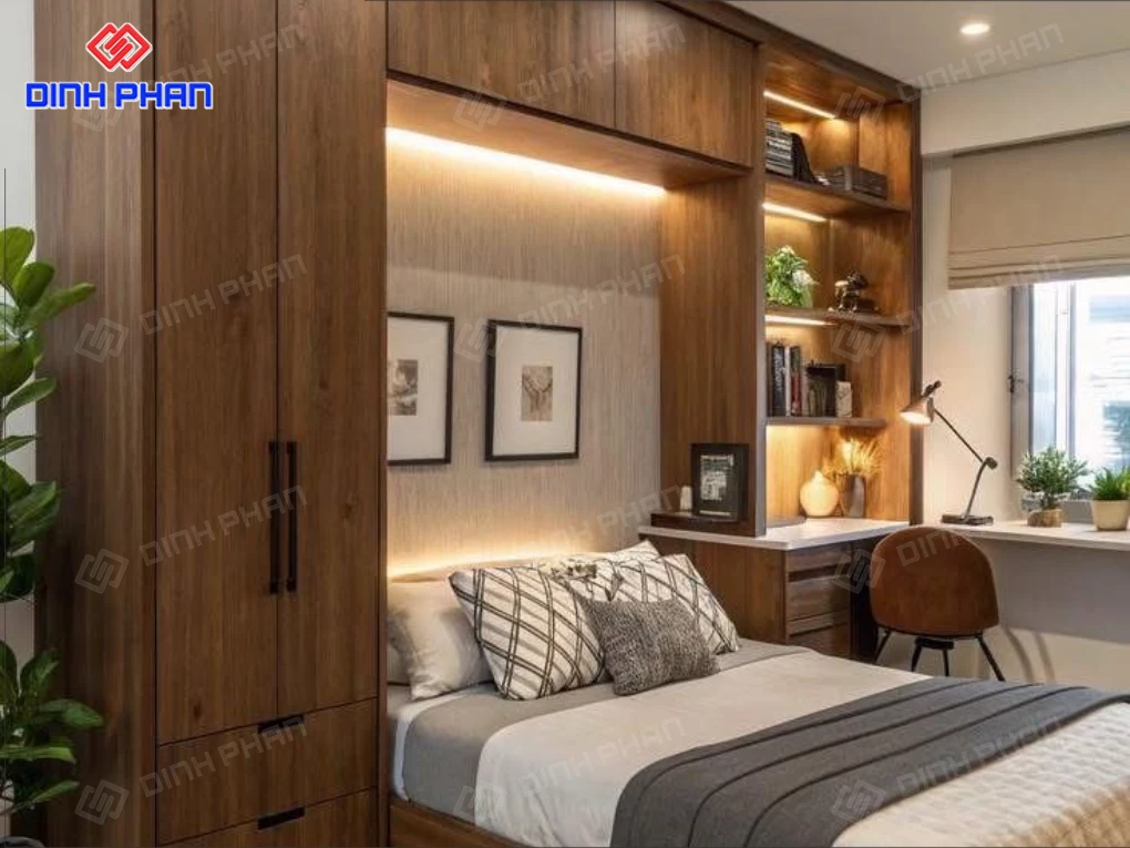 Làm giường tủ BMT đẹp, tiện dụng, hợp mọi không gian