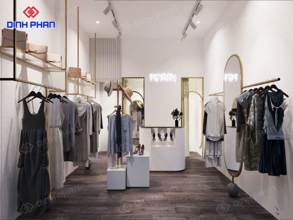 Thi công shop BMT đẹp, hiện đại, thu hút khách
