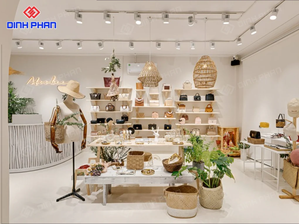 Thi công shop BMT đẹp, hiện đại, thu hút khách