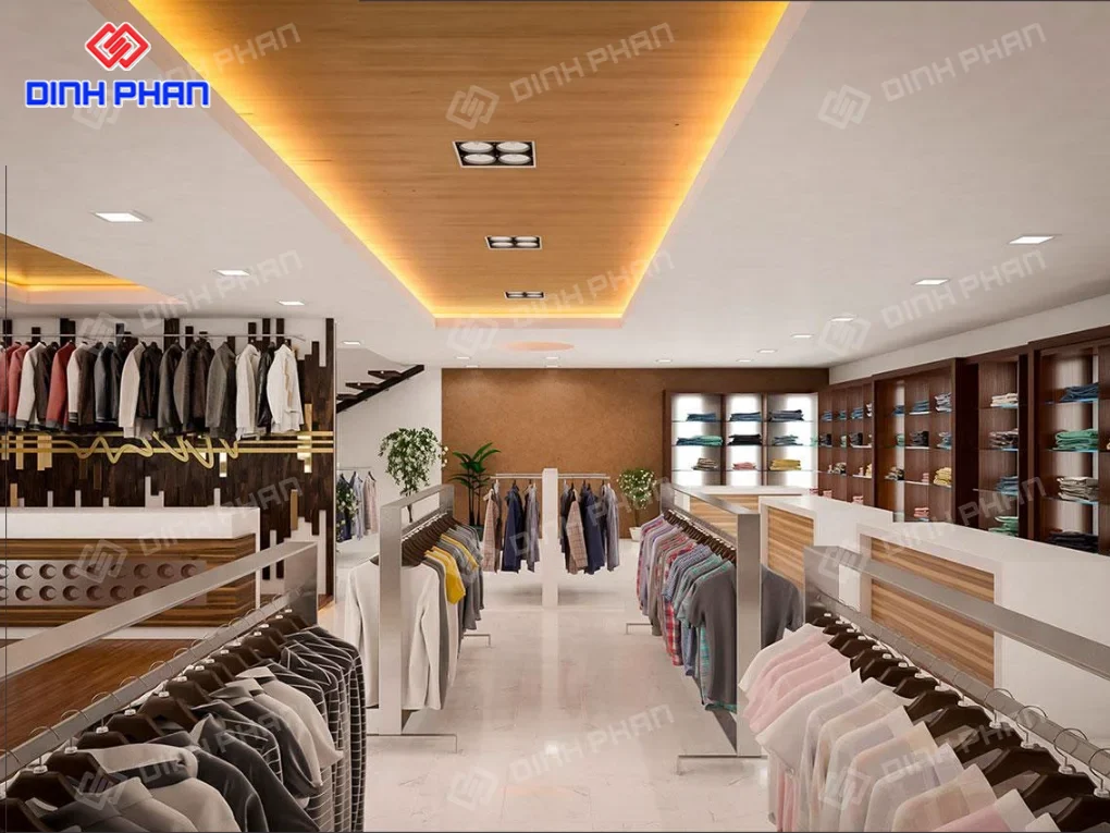 Thi công shop BMT đẹp, hiện đại, thu hút khách
