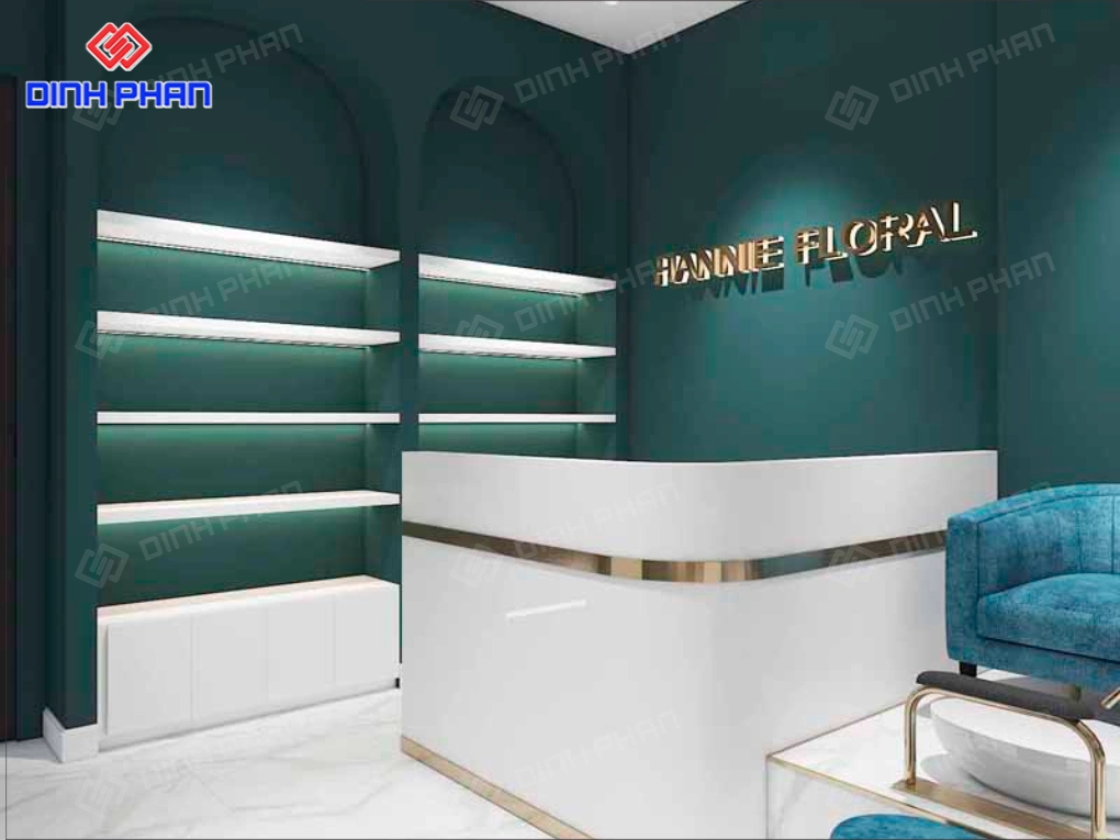 Thi công shop BMT đẹp, hiện đại, thu hút khách