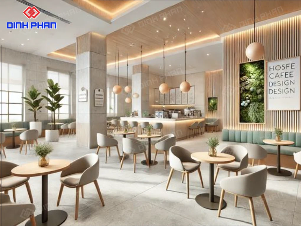 Thiết kế quán trà sữa BMT đẹp, hút khách