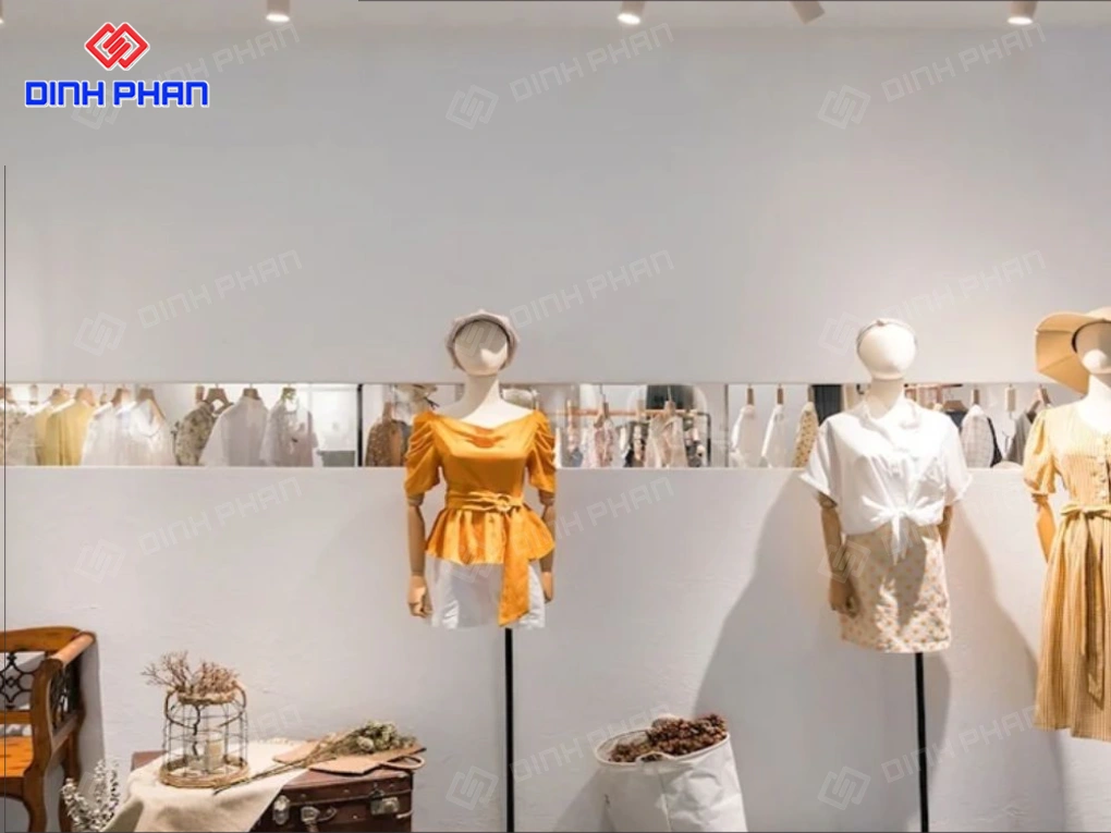 Thiết kế shop BMT đẹp, dễ gây ấn tượng với khách