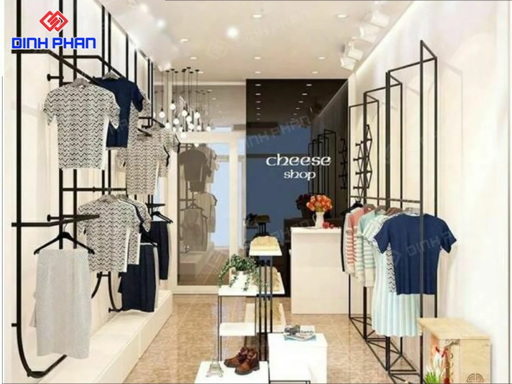 Thiết kế shop BMT đẹp, dễ gây ấn tượng với khách