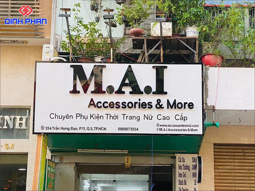 Thiết kế shop BMT đẹp, dễ gây ấn tượng với khách
