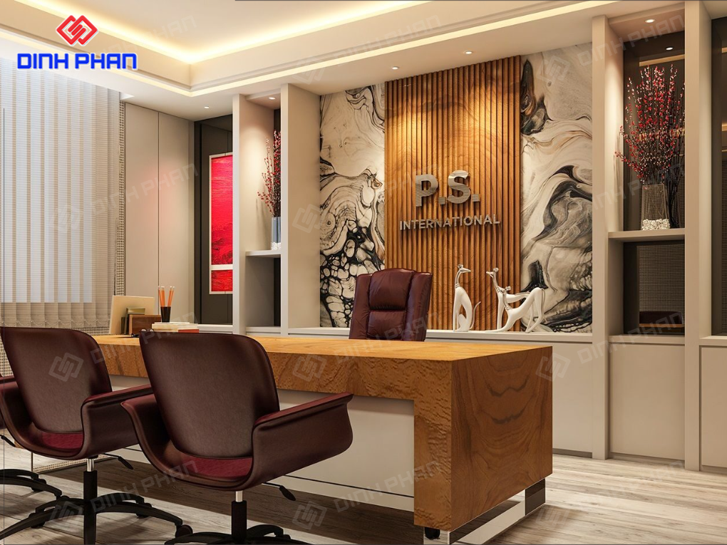 Thiết kế văn phòng BMT đẹp, hiện đại, tối ưu không gian làm việc