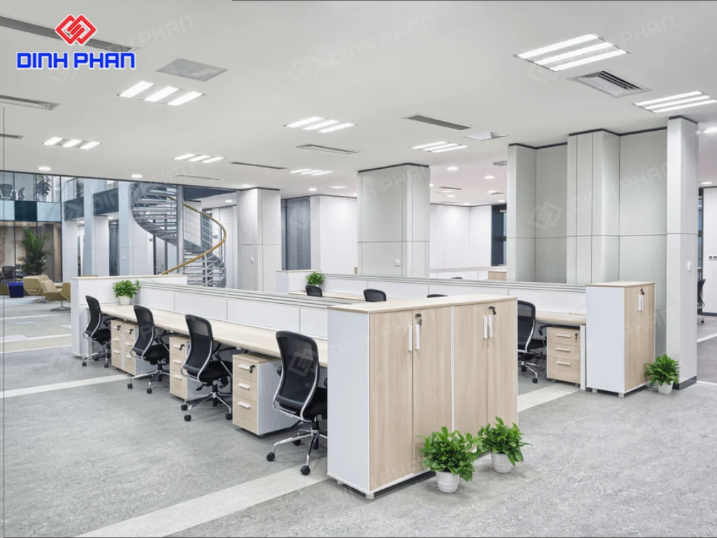Thiết kế văn phòng BMT đẹp, hiện đại, tối ưu không gian làm việc