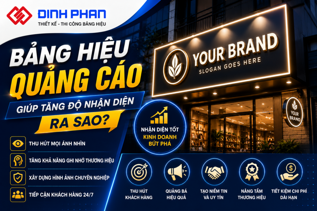bảng hiệu quảng cáo