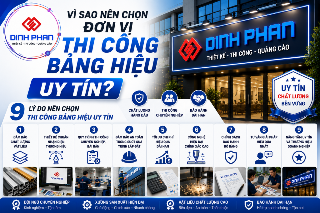 thi công bảng hiệu uy tín