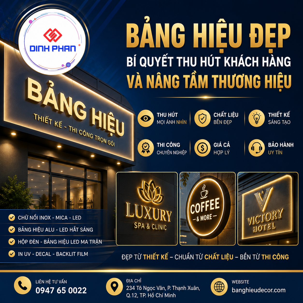 Bảng Hiệu Đẹp   Bí Quyết Thu Hút Khách Hàng Và Nâng Tầm Thương Hiệu