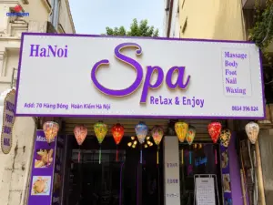 bảng hiệu spa